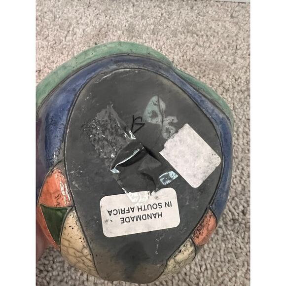 The Fenix Raku Pottery Baboon Figurine Handmade in South Africa - Picture 7 of 7